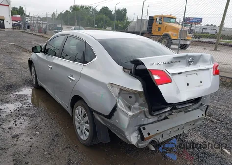 2018 Nissan Sentra S z USA, uszkodzony, nr VIN 3N1AB7AP7JY343255